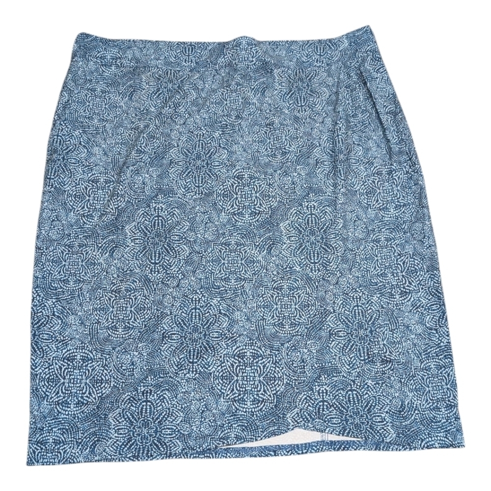 RipSkirt Hawaii Casella Midnight Blue Patterned Skirt New with Tags XXL